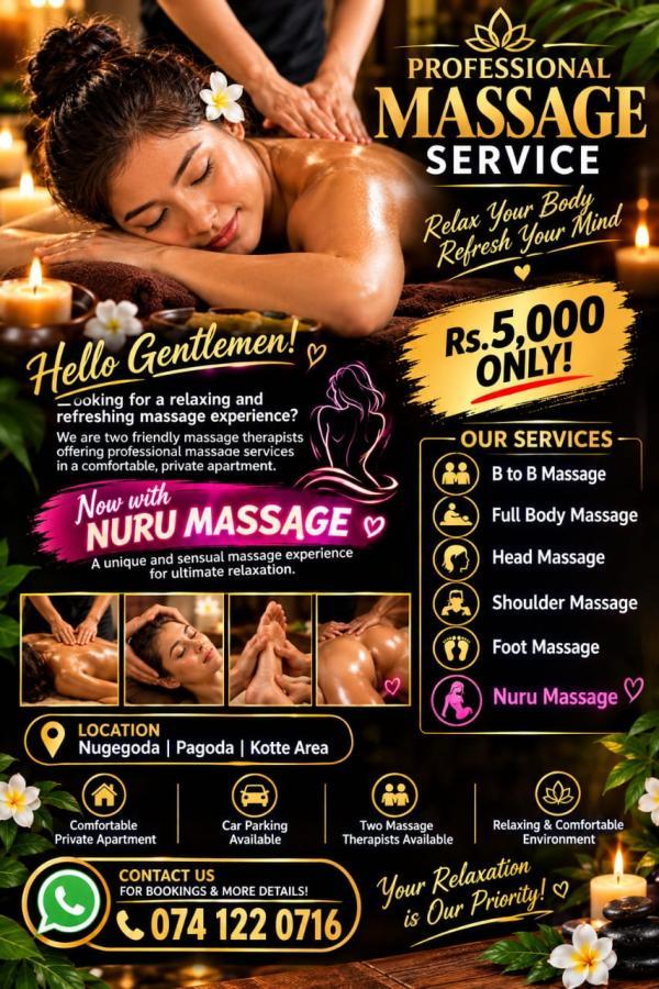 💫💫Professional Massage Service 💫💫